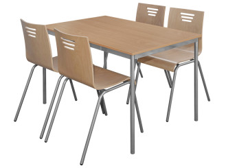 Jedálenská zostava COMEDOR 1200x800 4+1