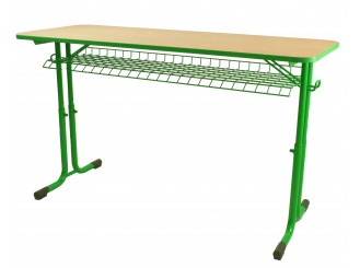 Školský stôl dvojmiestny výškovo nastaviteľný KARST VK 441 