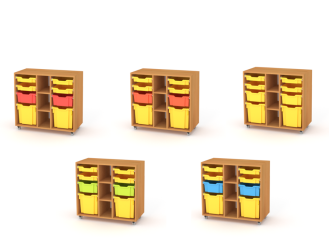 Skrinka Boxy Mix