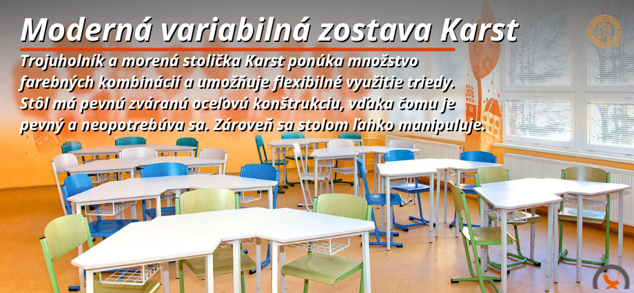 Školský nábytok Karst