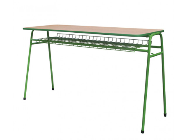 Školský stôl dvojmiestny  bez mriežky KLASIK VK 437-1